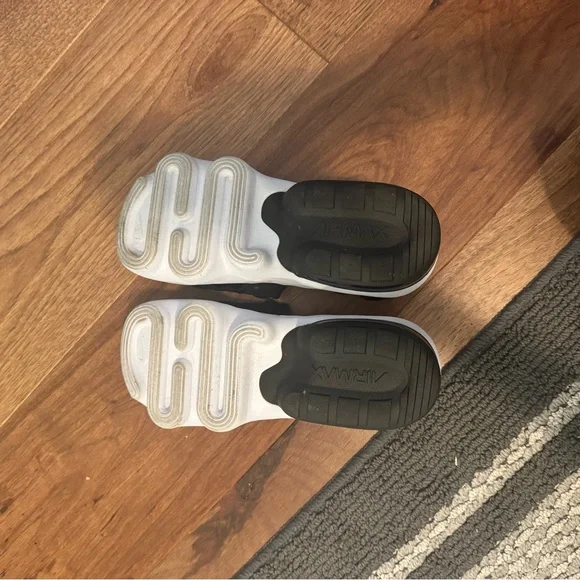 Nike Air Force Koko Black and White Sporty Sandals - Picture 3 of 8